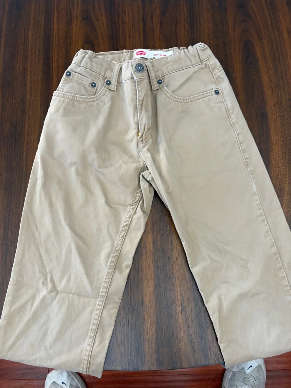 Kids Levi tan Casual pants - Classic Straight Fit